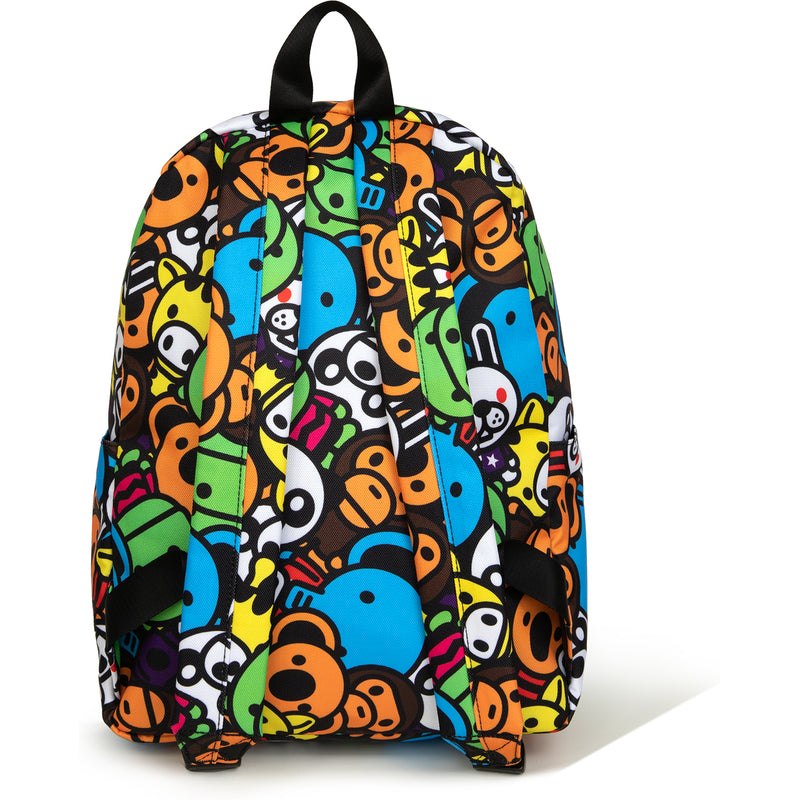 Men Bape Baby Milo Medium Backpack Bags Multi USA | NZ7324834