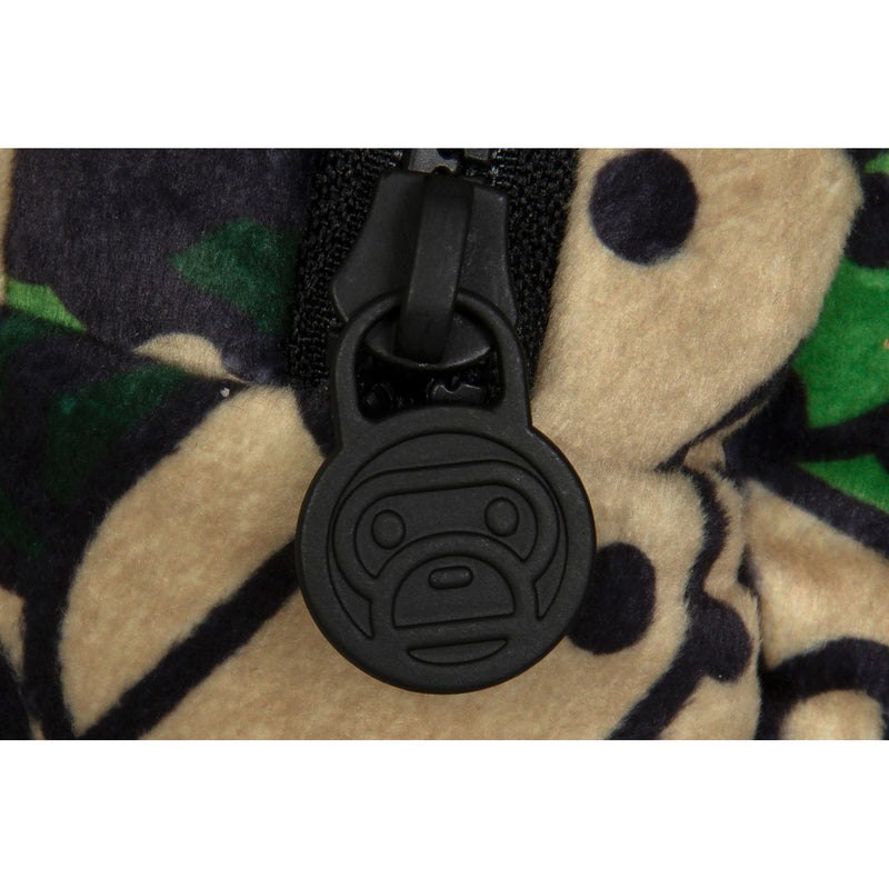 Men Bape Baby Milo Plush Backpack Bags Green USA | FQ1590850