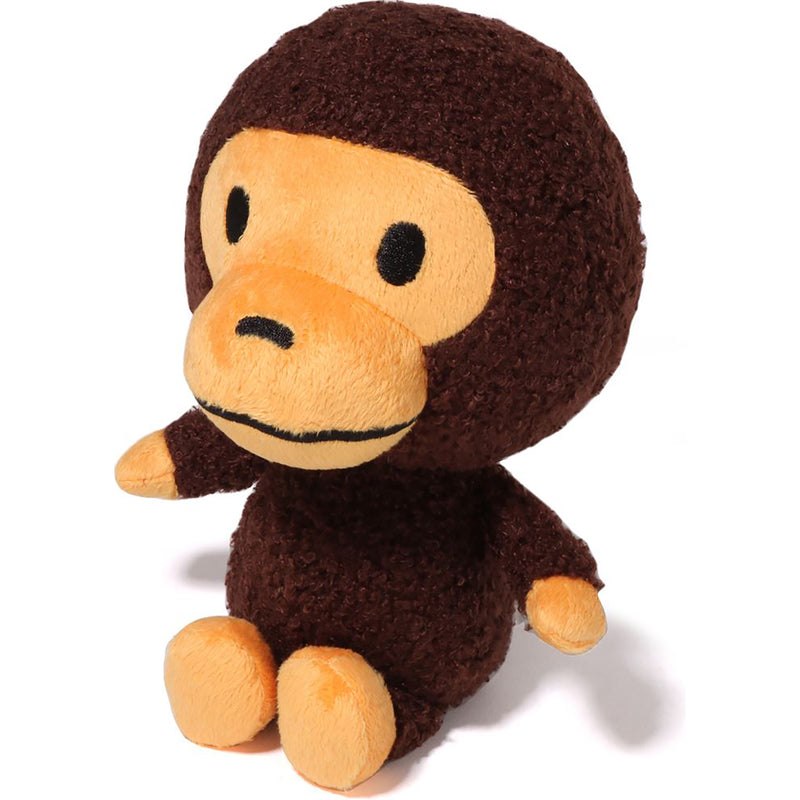 Men Bape Baby Milo Plush Doll Figure Brown USA | PY5276526