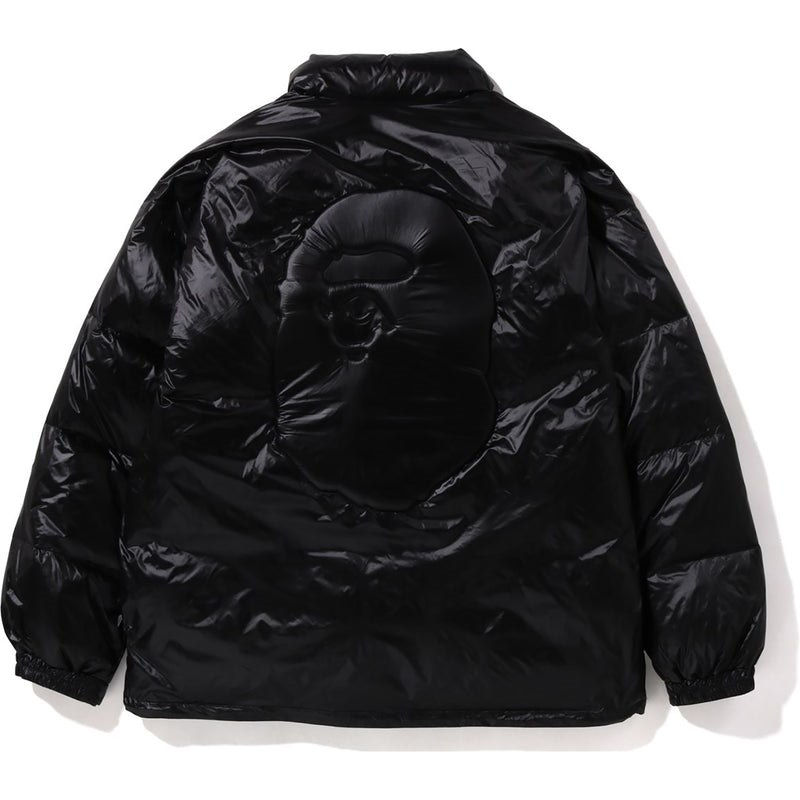 Men Bape Balloon Down Jacket Jackets Black USA | TQ0380030