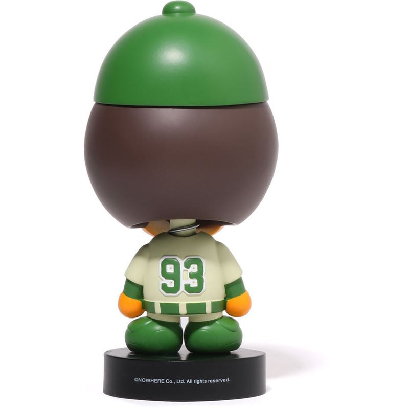 Men Bape Baseball Baby Milo Bobblehead Figure Green USA | QG0657267