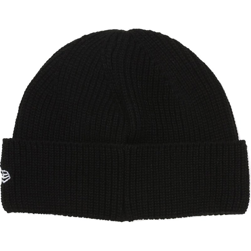 Men Bape Black New Era Beanie Caps Black USA | OT5379139