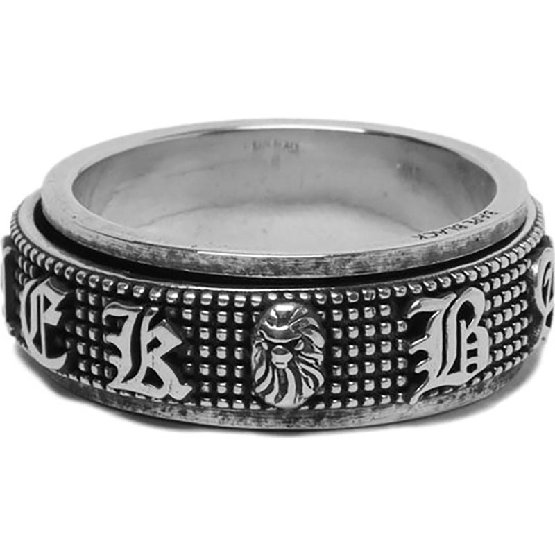 Men Bape Black Ring Accessories Silver USA | DL5094104