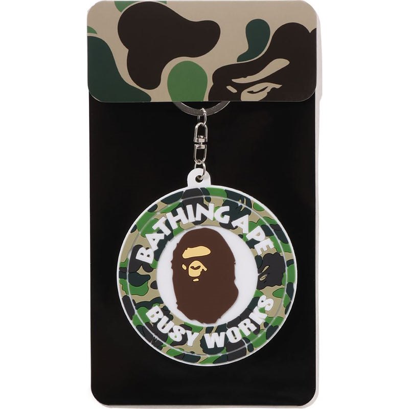 Men Bape Busy Works Keyholder Accessories Green USA | PI2794374