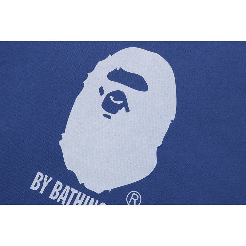 Men Bape By Bathing Ape Overdye Crewneck Sweatshirts Blue USA | NY7812382