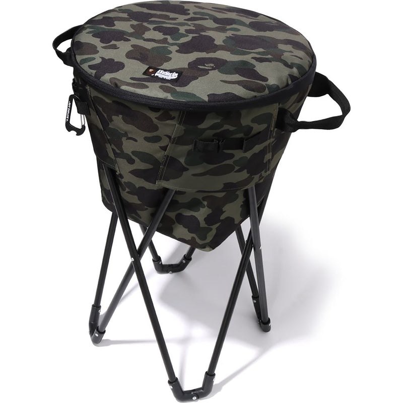 Men Bape Camo Camp Stand Cooler Accessories Green USA | RD2555955