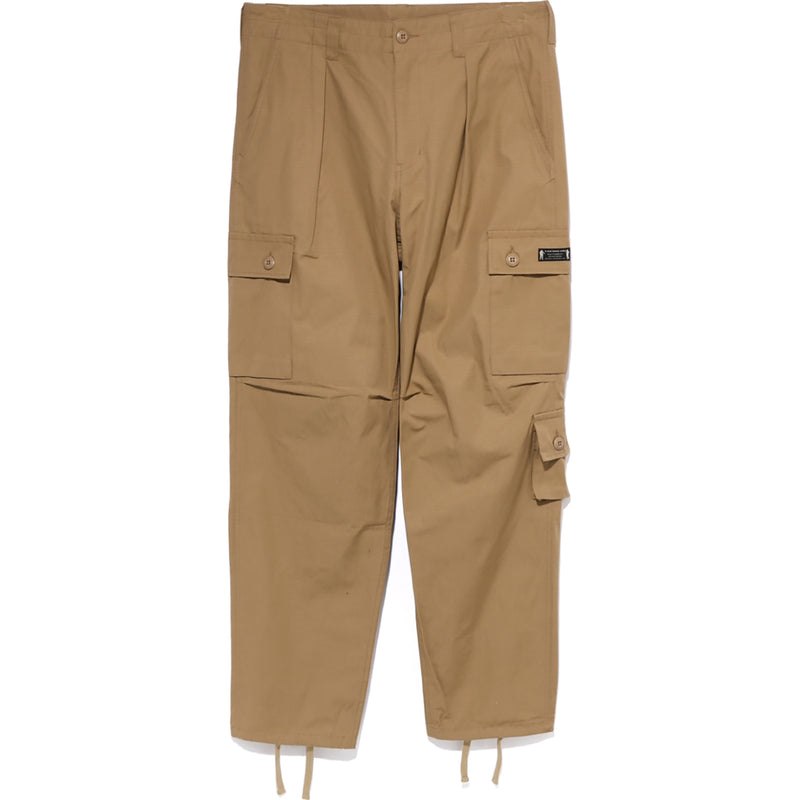 Men Bape Cargo Pants Pants Beige USA | ZG8338738