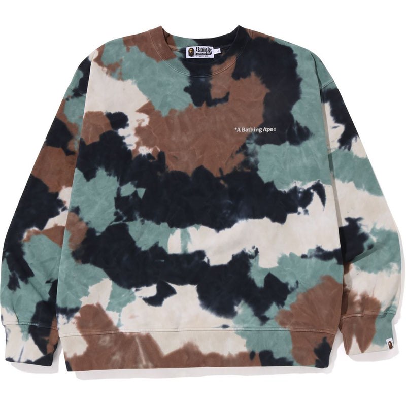 Men Bape Chusen Loose Fit Crewneck Sweatshirts Brown USA | YC8645465