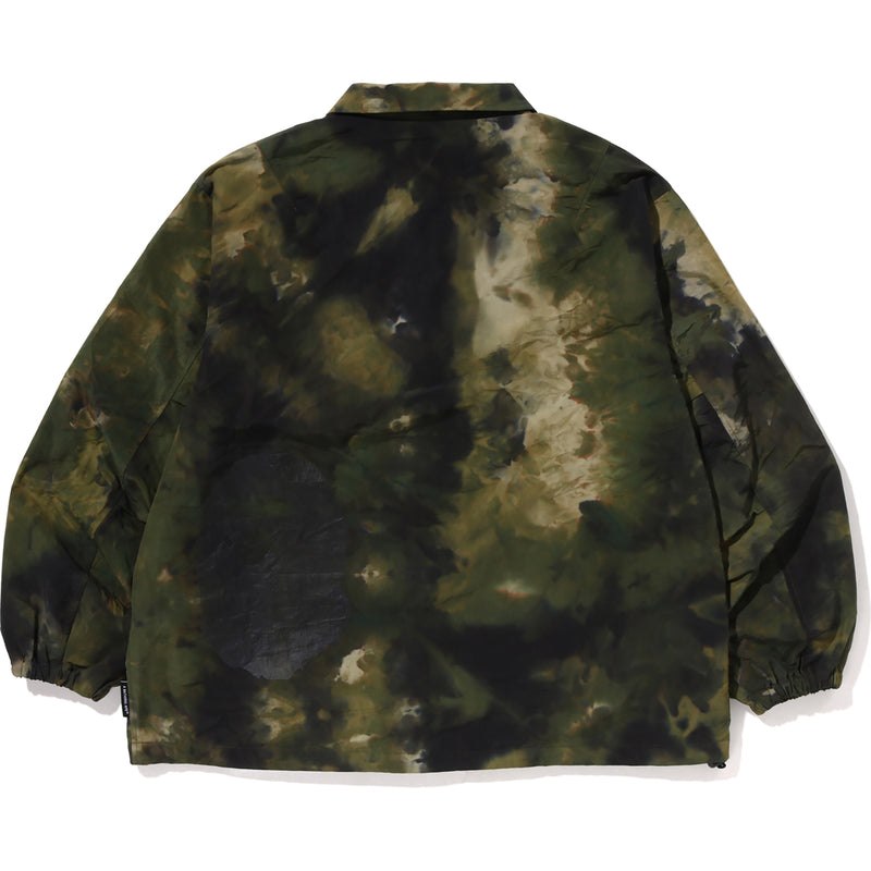 Men Bape Chusen Relaxed Fit Coach Jacket Jackets Olivedrab USA | ED2532652