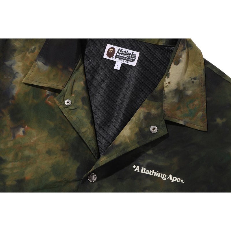 Men Bape Chusen Relaxed Fit Coach Jacket Jackets Olivedrab USA | ED2532652