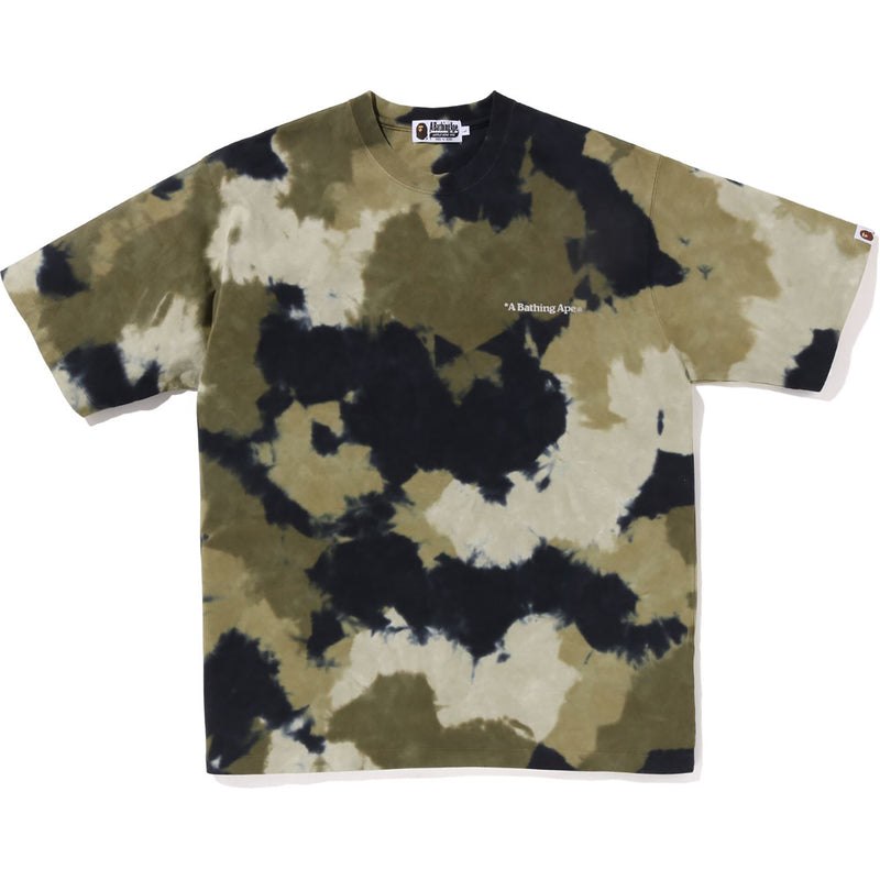 Men Bape Chusen Relaxed Fit Tee Cut And Sewn Olivedrab USA | GL1427647