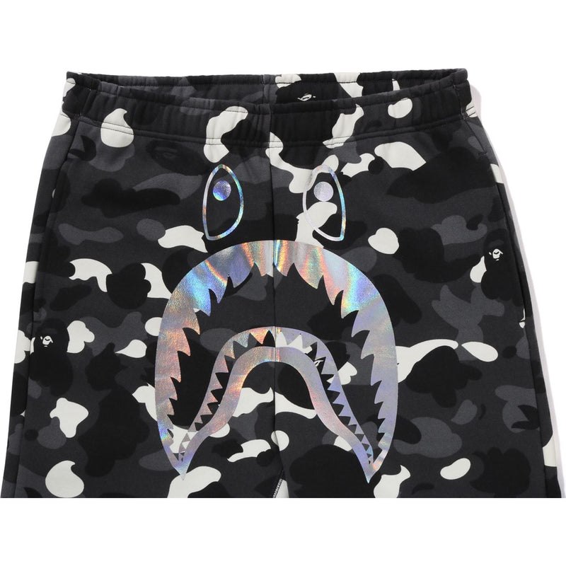 Men Bape City Camo Shark Sweat Pants Pants Black USA | QA7174314