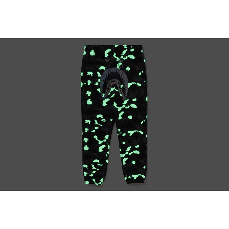 Men Bape City Camo Shark Sweat Pants Pants Black USA | QA7174314