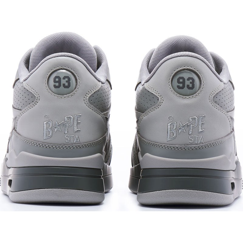 Men Bape Clutch Sta #1 Sneakers Grey USA | IL2060300