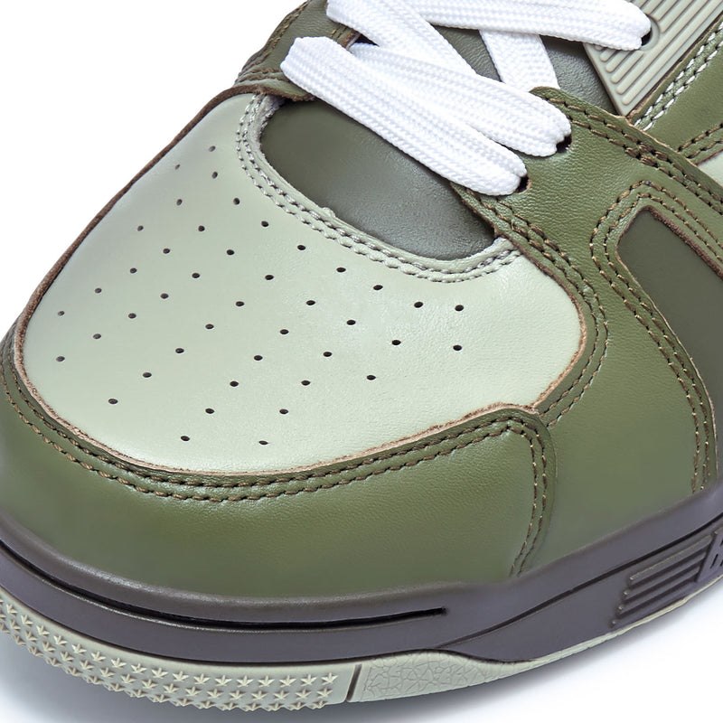 Men Bape Clutch Sta #1 Sneakers Olivedrab USA | KY2745175