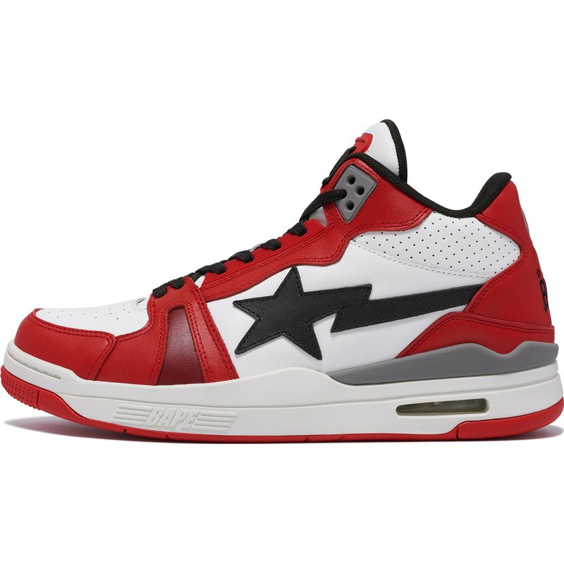 Men Bape Clutch Sta #1 Sneakers Red USA | AY3907897