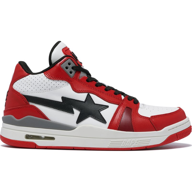 Men Bape Clutch Sta #1 Sneakers Red USA | AY3907897