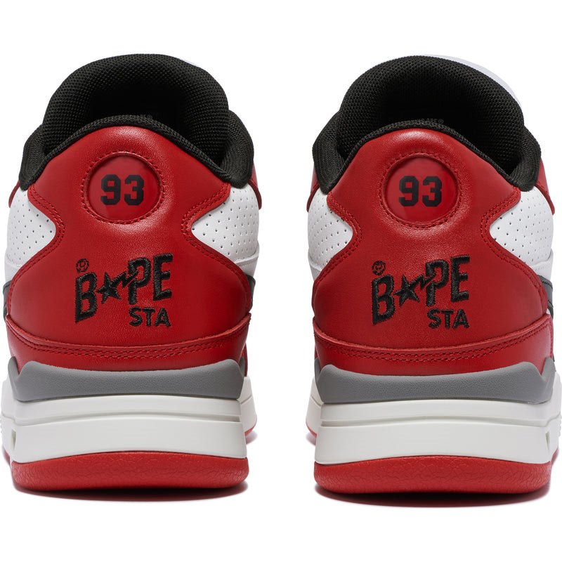 Men Bape Clutch Sta #1 Sneakers Red USA | AY3907897