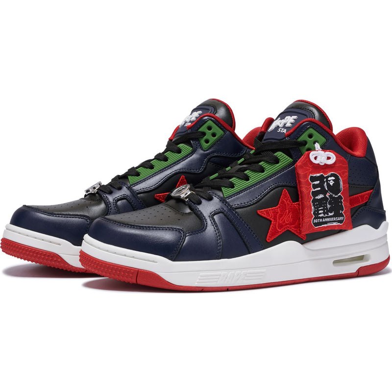 Men Bape Clutch Sta 30th Anniv. Sneakers Multicolor USA | JI4847487