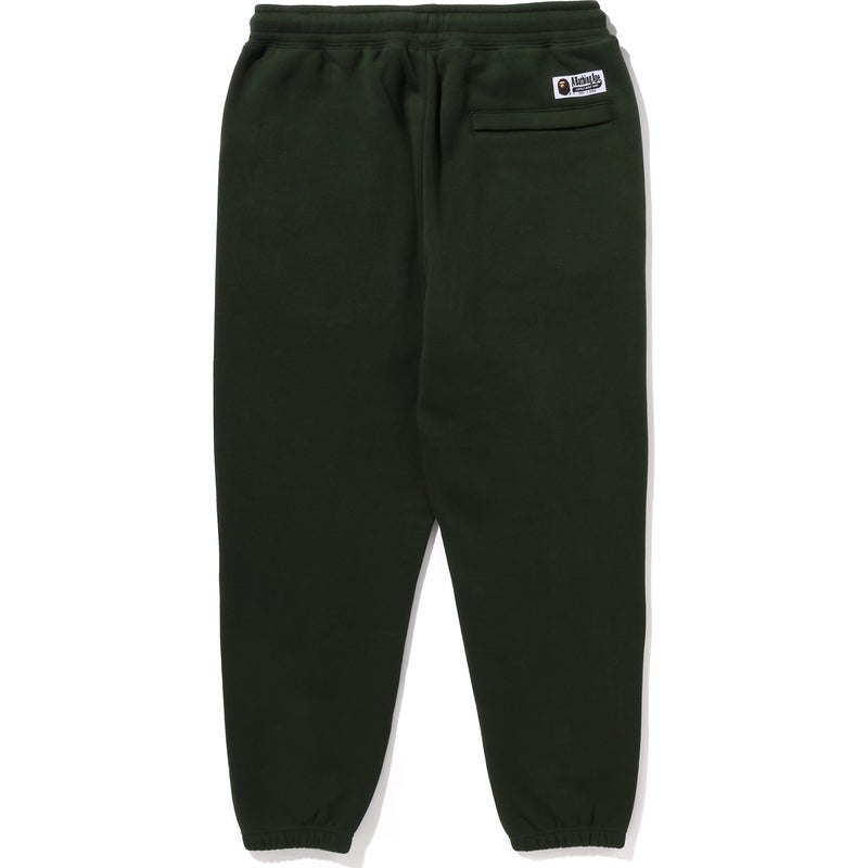 Men Bape College Badges Sweatpants Pants Green USA | QM9430640