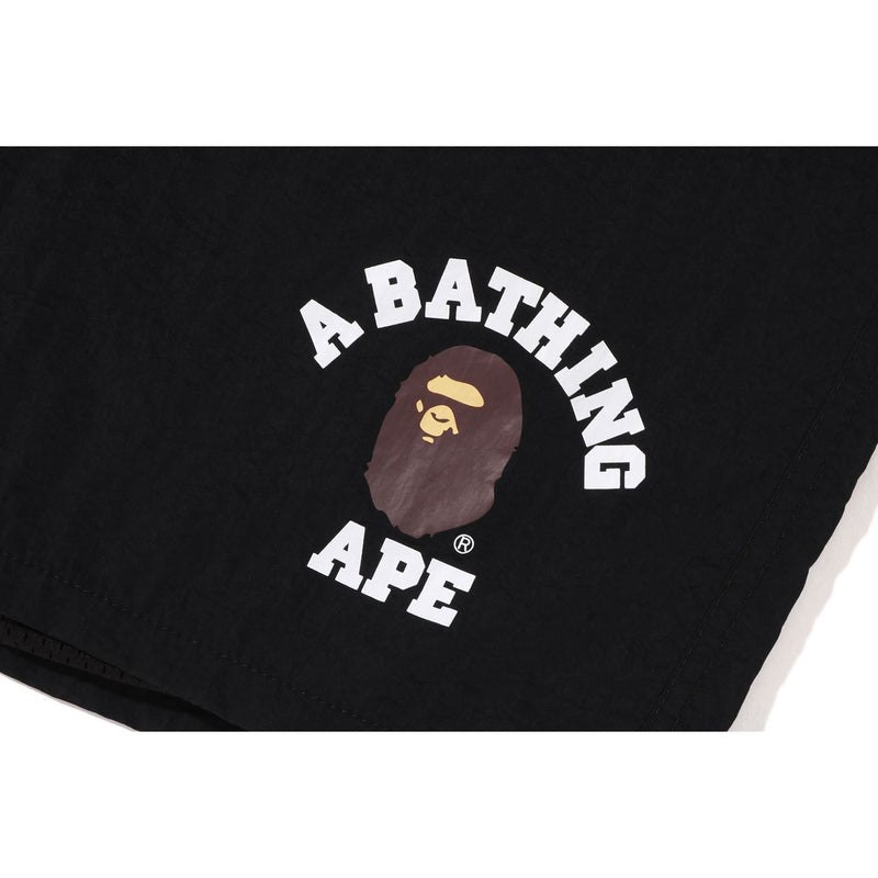 Men Bape College Beach Pants Bapec Pants Beige USA | MN5044404