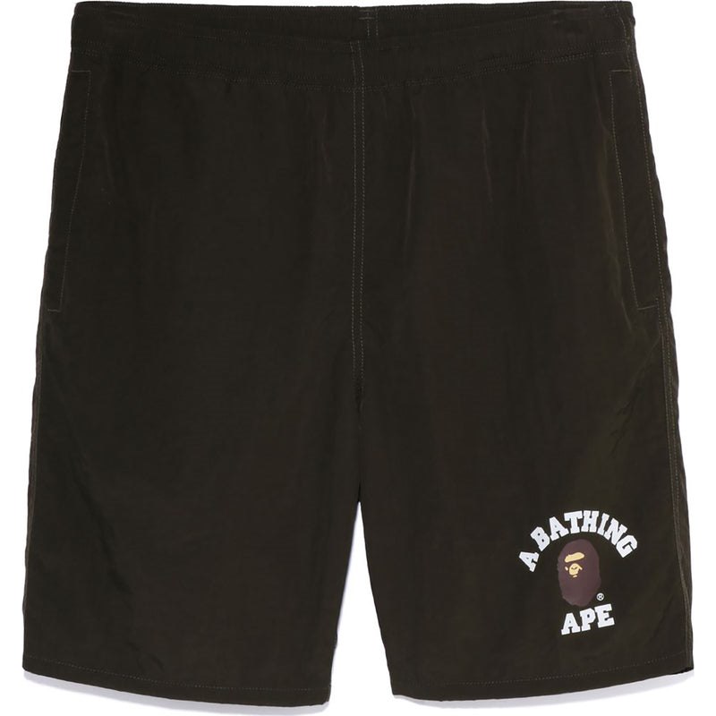 Men Bape College Beach Pants Bapec Pants Olivedrab USA | AC5527257