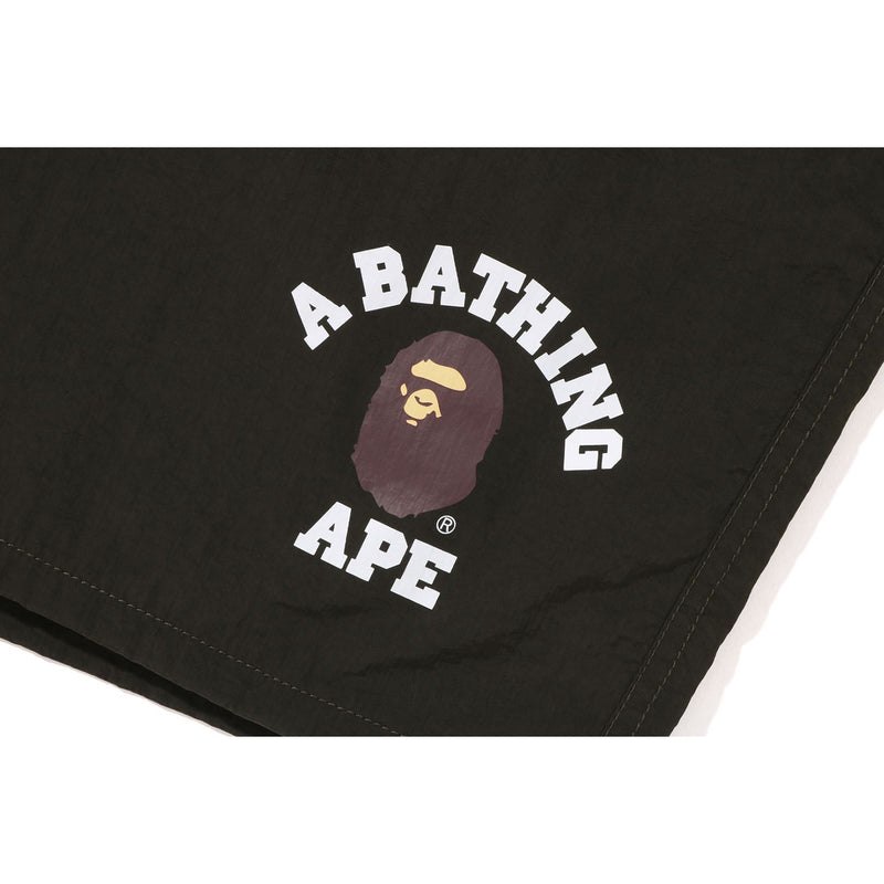 Men Bape College Beach Pants Bapec Pants Olivedrab USA | AC5527257