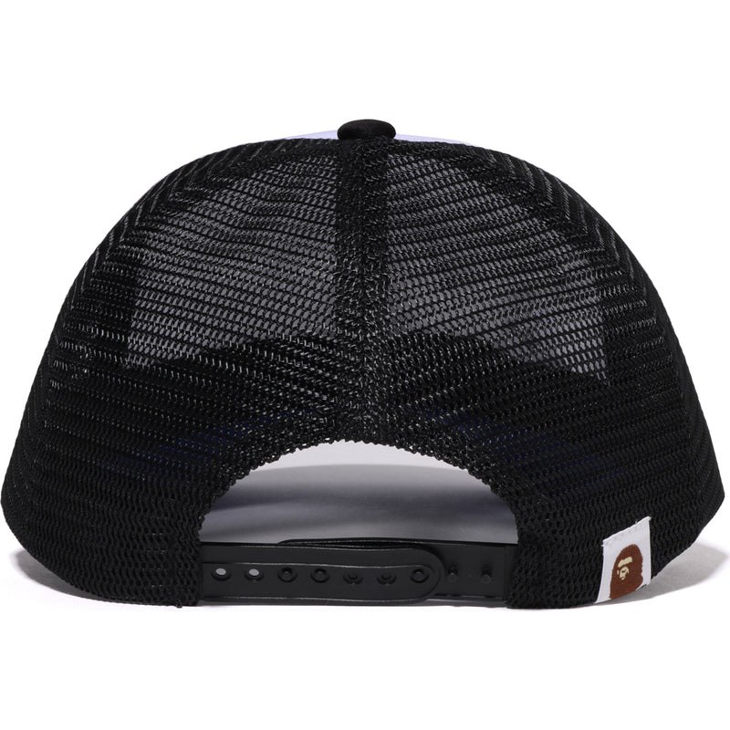 Men Bape College Mesh Cap Caps Black USA | ZR1900990