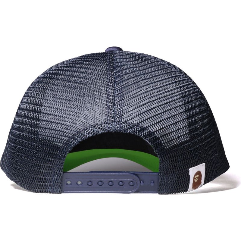 Men Bape College Mesh Cap Caps Light Green USA | PP0385435