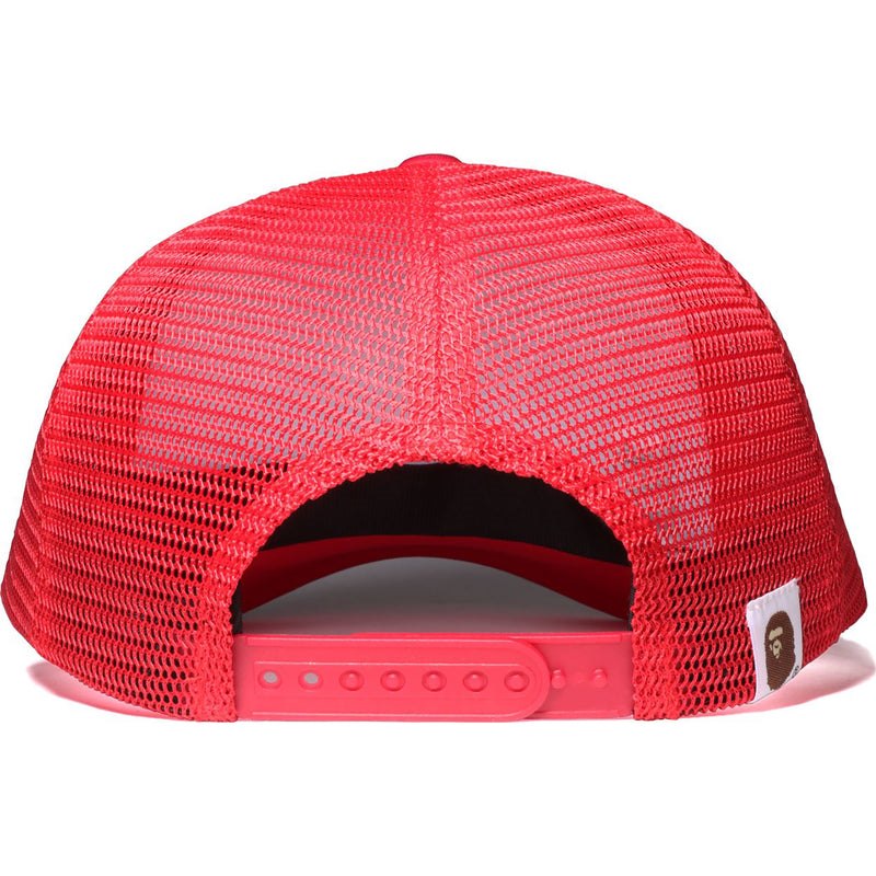 Men Bape College Mesh Cap Caps Red USA | HW2687967