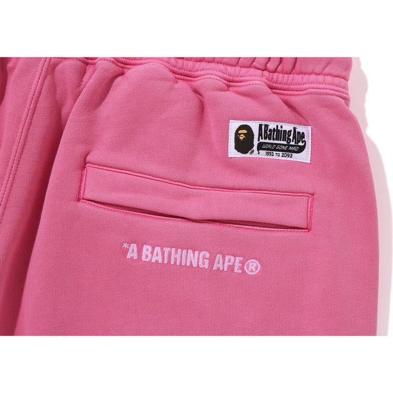 Men Bape College One Point Overdye Pants Pants Pink USA | EC3792772