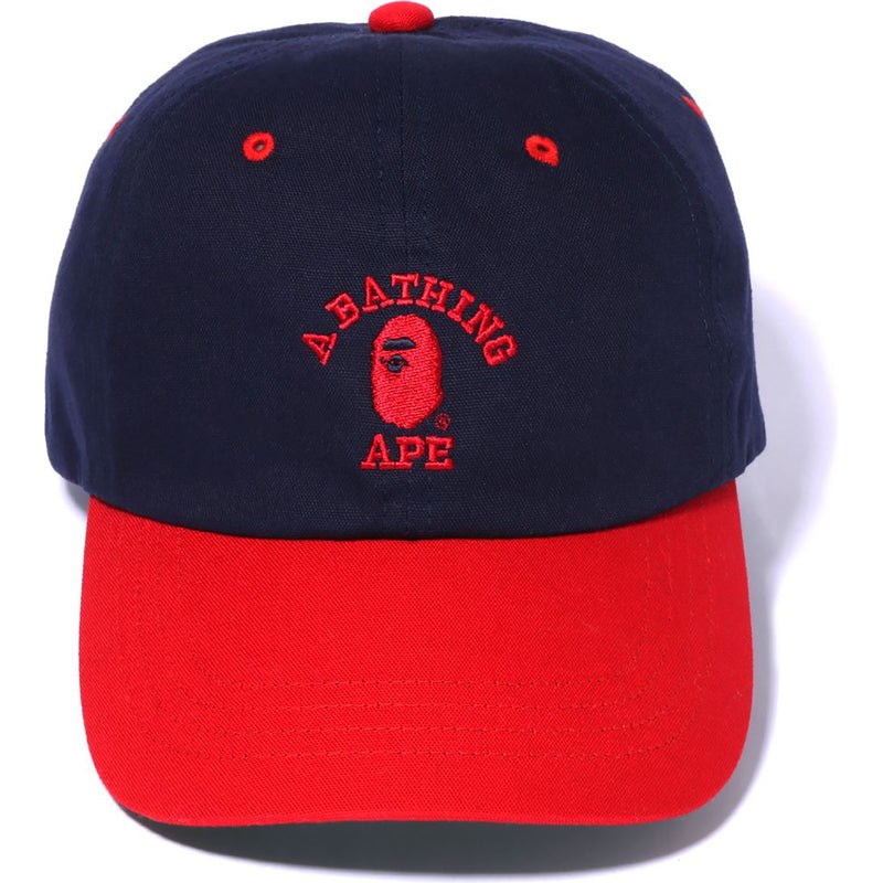 Men Bape College Panel Cap Caps Navy USA | NB2488148