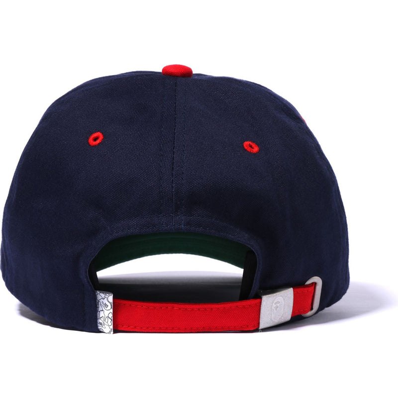 Men Bape College Panel Cap Caps Navy USA | NB2488148