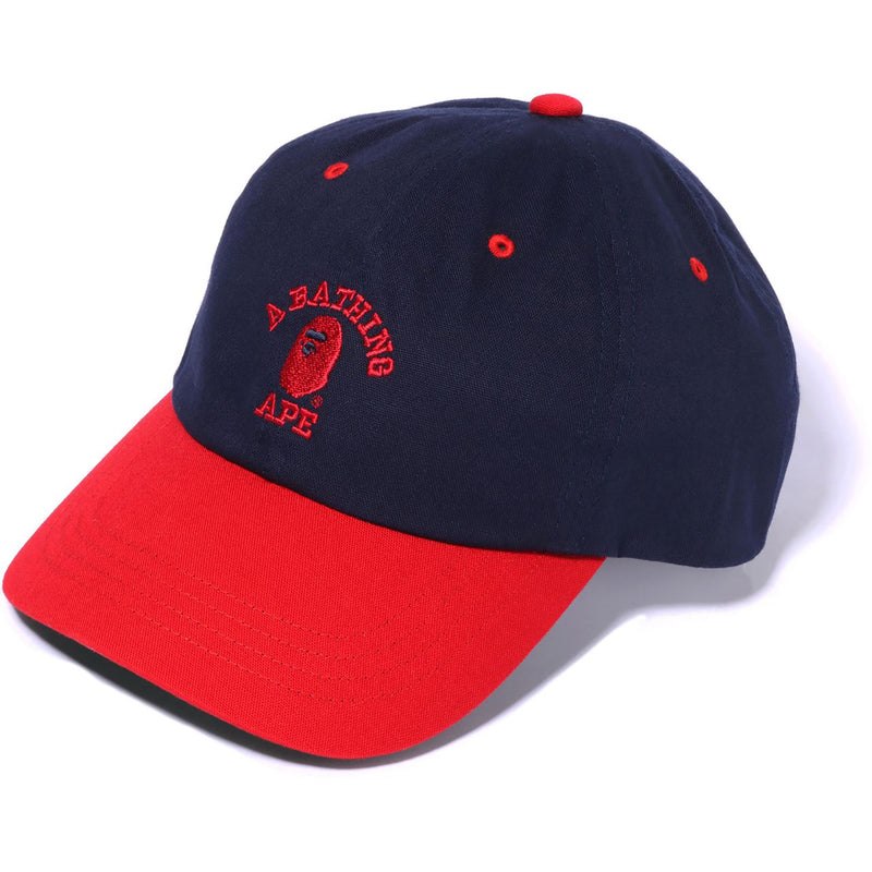 Men Bape College Panel Cap Caps Navy USA | NB2488148