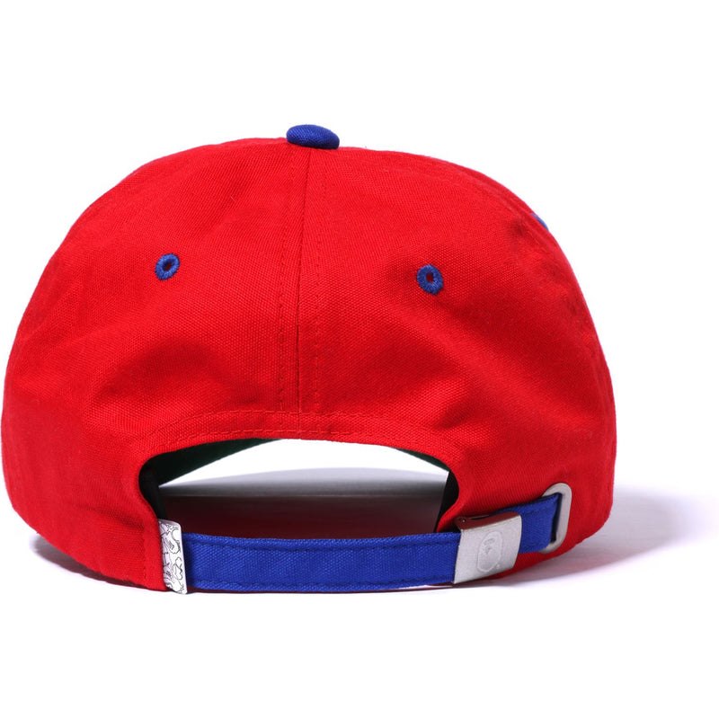 Men Bape College Panel Cap Caps Red USA | XX0556056