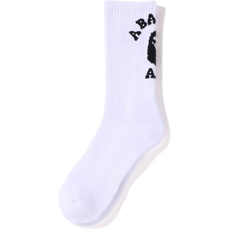 Men Bape College Socks Socks White USA | BQ8910490