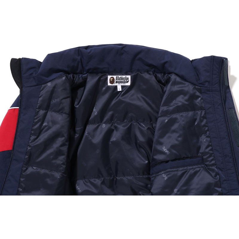 Men Bape Football Jacket Jackets Navy USA | IC6936996