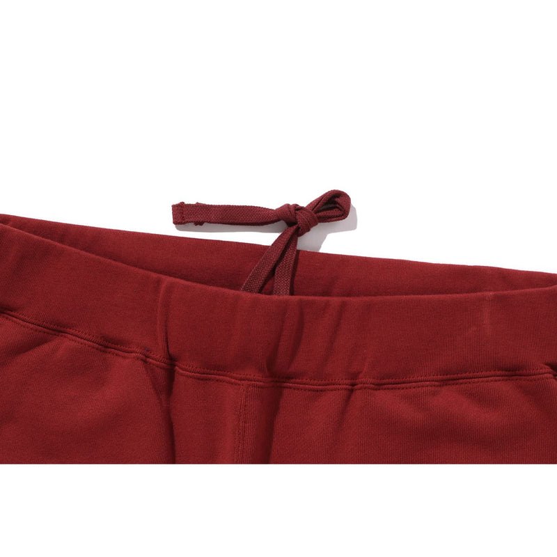 Men Bape General Sweat Pants Pants Burgundy USA | BD6122512