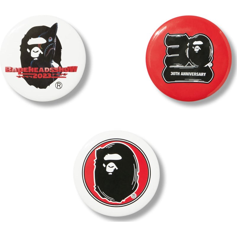 Men Bape Heads Show Pin Set Accessories Multi USA | KP8757077