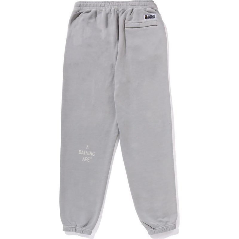 Men Bape Heavy Washed Sweat Pants Pants Grey USA | NF7265925