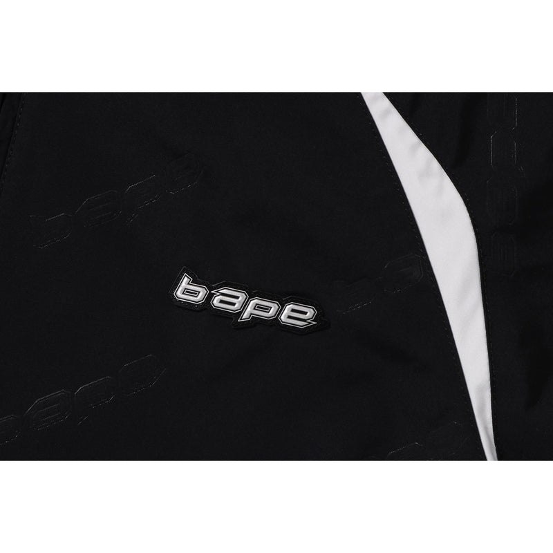 Men Bape Hexagram Track Jacket Jackets Black USA | GX4297727