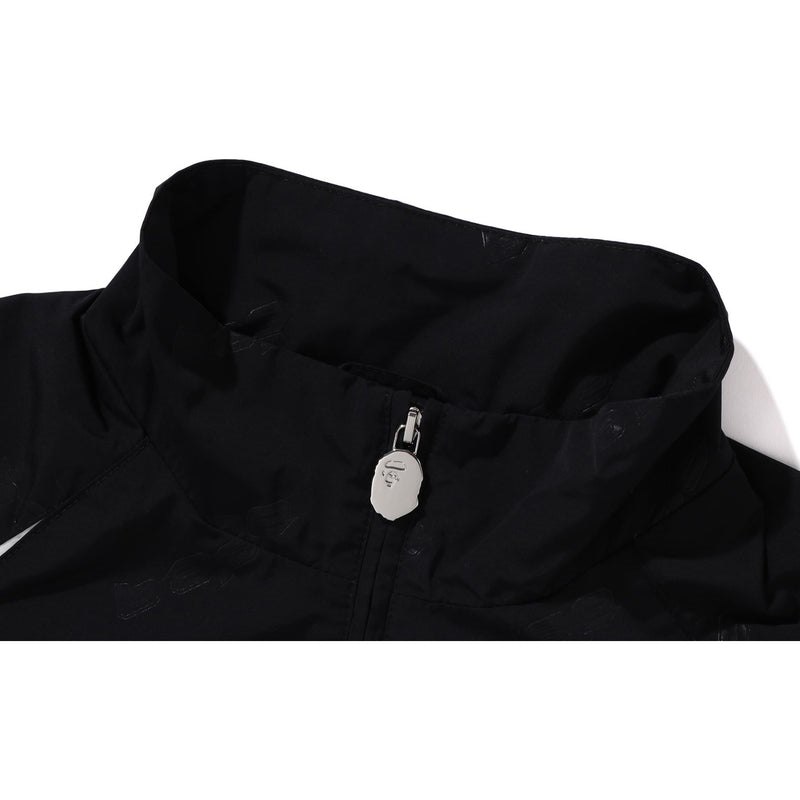 Men Bape Hexagram Track Jacket Jackets Black USA | GX4297727