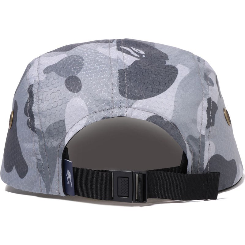 Men Bape Honeycomb Camo Jet Cap Caps Gray USA | XU6716076