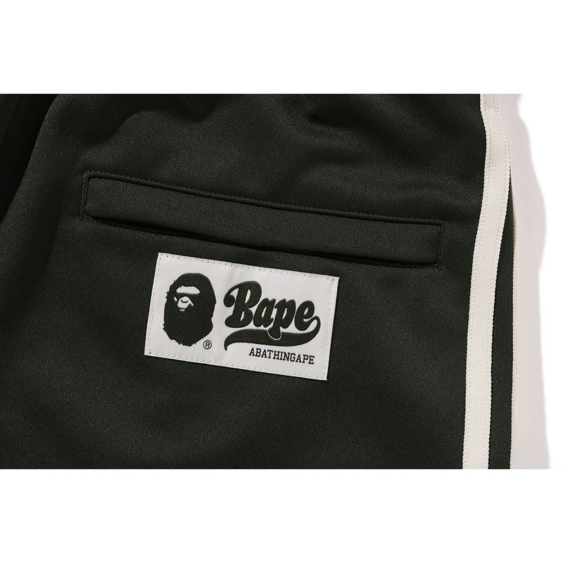 Men Bape Jersey Track Pants Pants Green USA | AY3110510