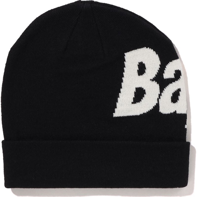 Men Bape Knit Cap Caps Black USA | VJ1321531