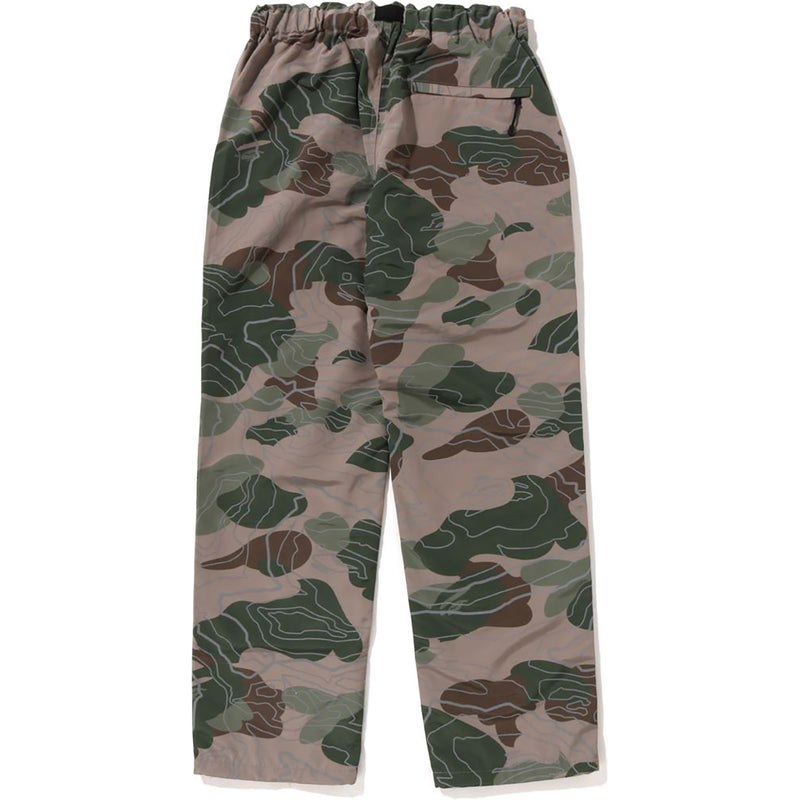 Men Bape Layered Line Camo Track Pants Pants Beige USA | SH0341331