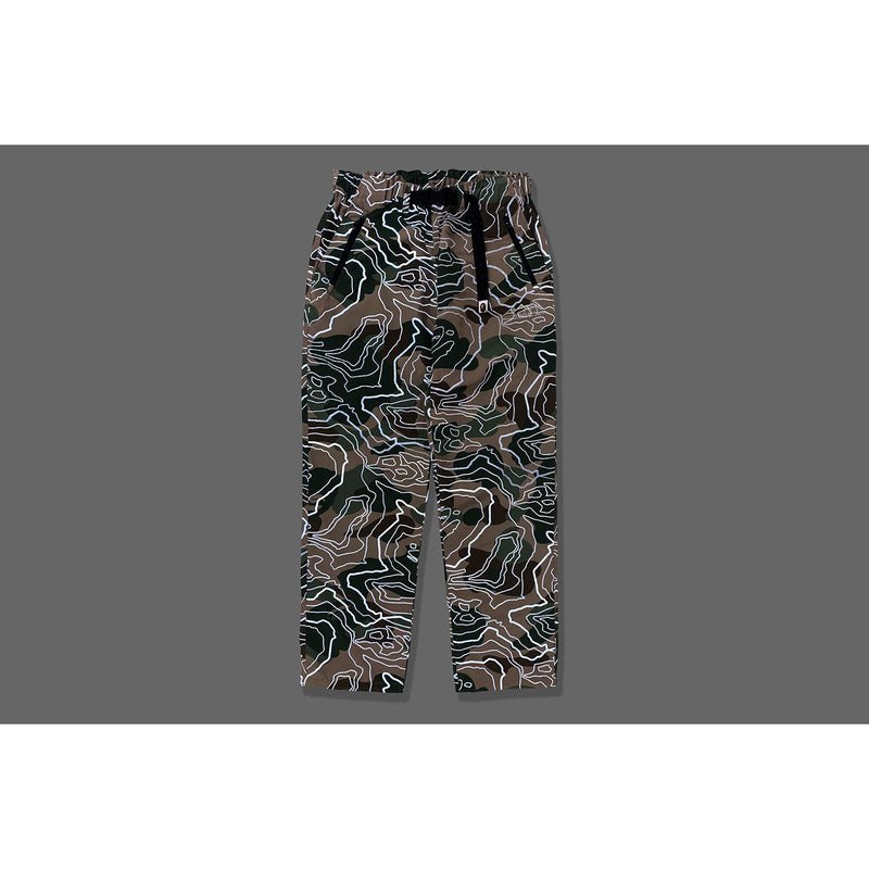 Men Bape Layered Line Camo Track Pants Pants Beige USA | SH0341331