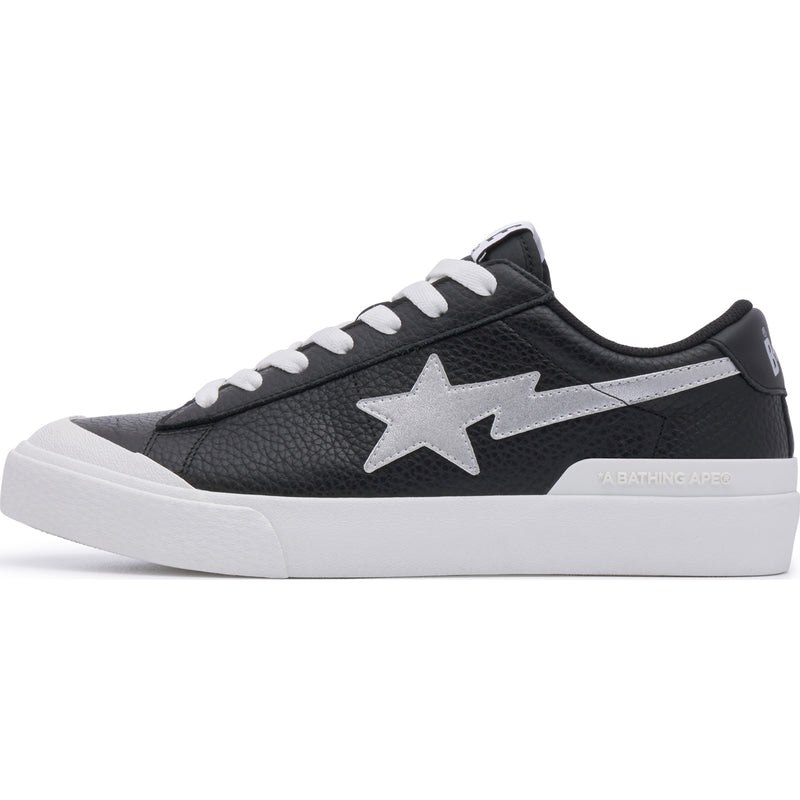 Men Bape Mad Sta #1 Sneakers Black USA | ZW1750770