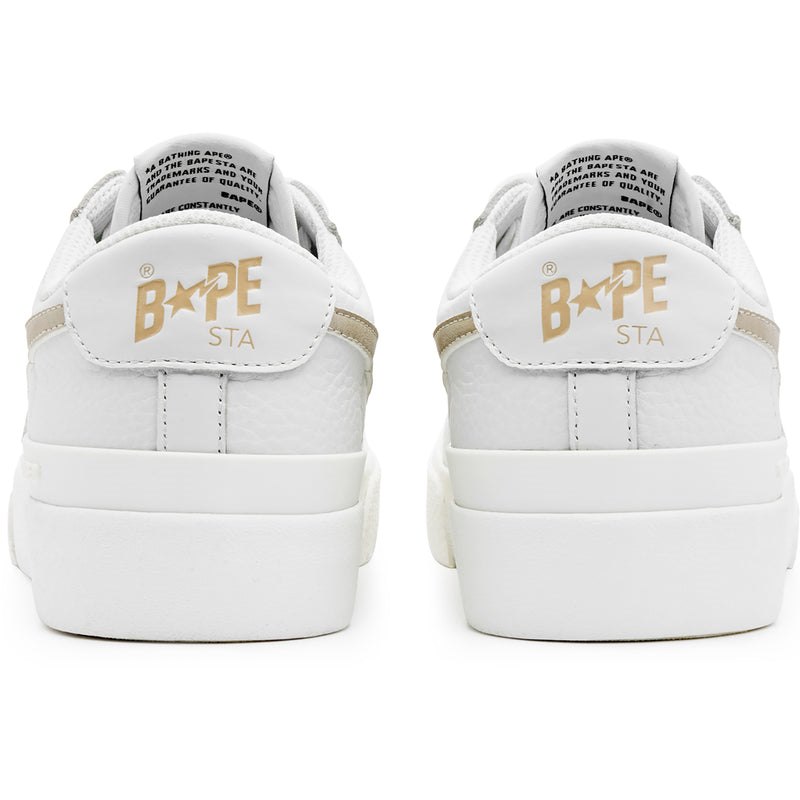 Men Bape Mad Sta #1 Sneakers White USA | VQ9422842