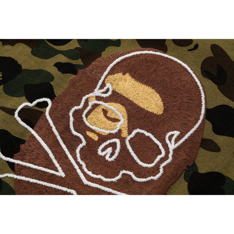 Men Bape Mm Crewneck #2 Sweatshirts Green USA | XN3425345